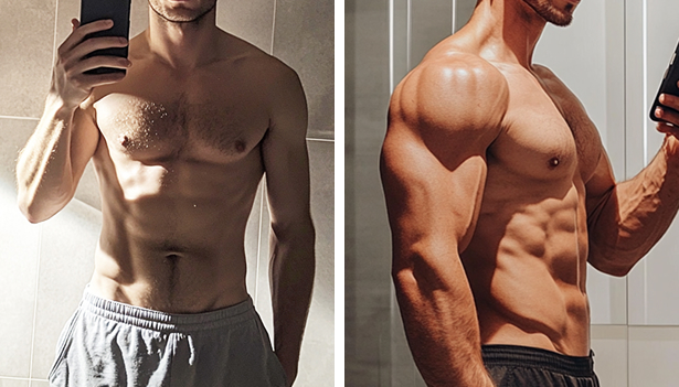 Donald before after