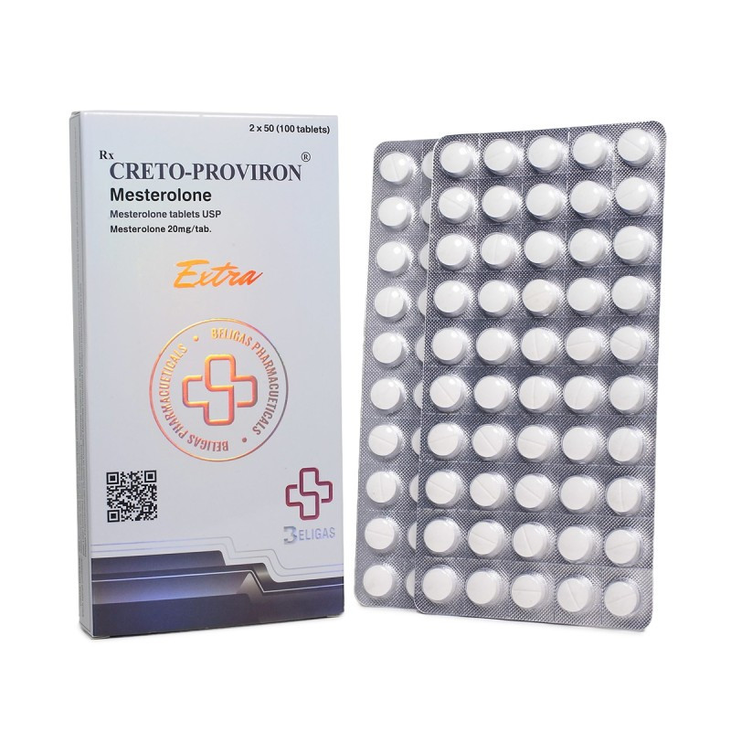 Beligas Creto-Proviron Extra Mesterolone Men 25-100 mg/day buy online