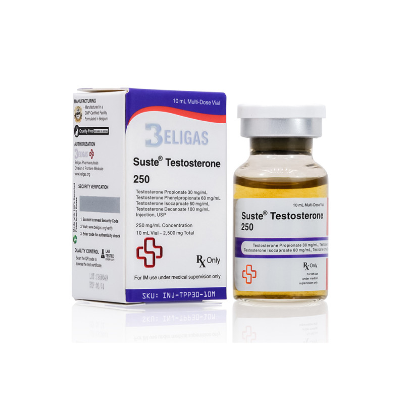 Beligas Suste-Testosterone Testosterone DecanoateTestosterone IsocaproateTestosterone PhenylpropionateTestosterone Propionate Men 300-1500 mg/week buy online