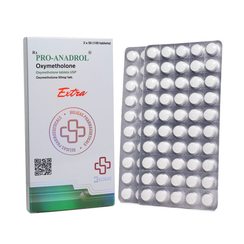 Beligas Pro-Anadrol Extra Oxymetholone Men 50-100 mg/day buy online