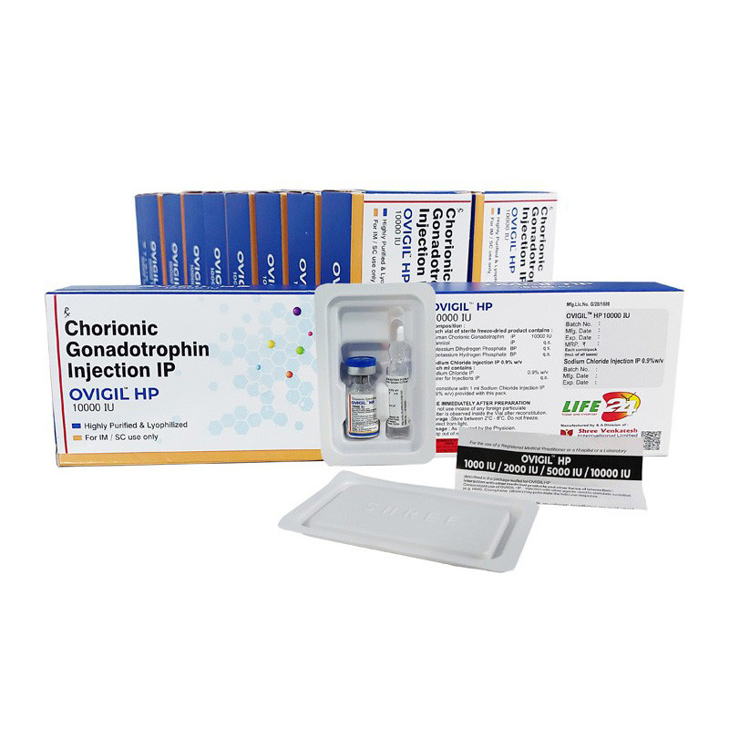 OVIGIL 1000IU Human Chorionic Gonadotropin 500-3000IU 1-3 times/week buy online