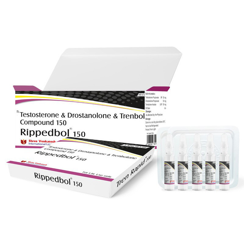 RIPPEDBOL 150 Drostanolone PropionateTestosterone PropionateTrenbolone Acetate 150-450 mg/day buy online