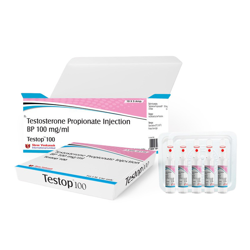 TESTOP 100 Testosterone Propionate Men 300-700 mg/week buy online